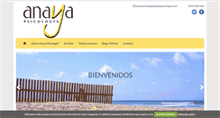 Desktop Screenshot of anayapsicologia.com